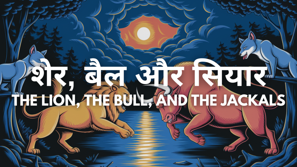 The Lion, the Bull, and the Jackals