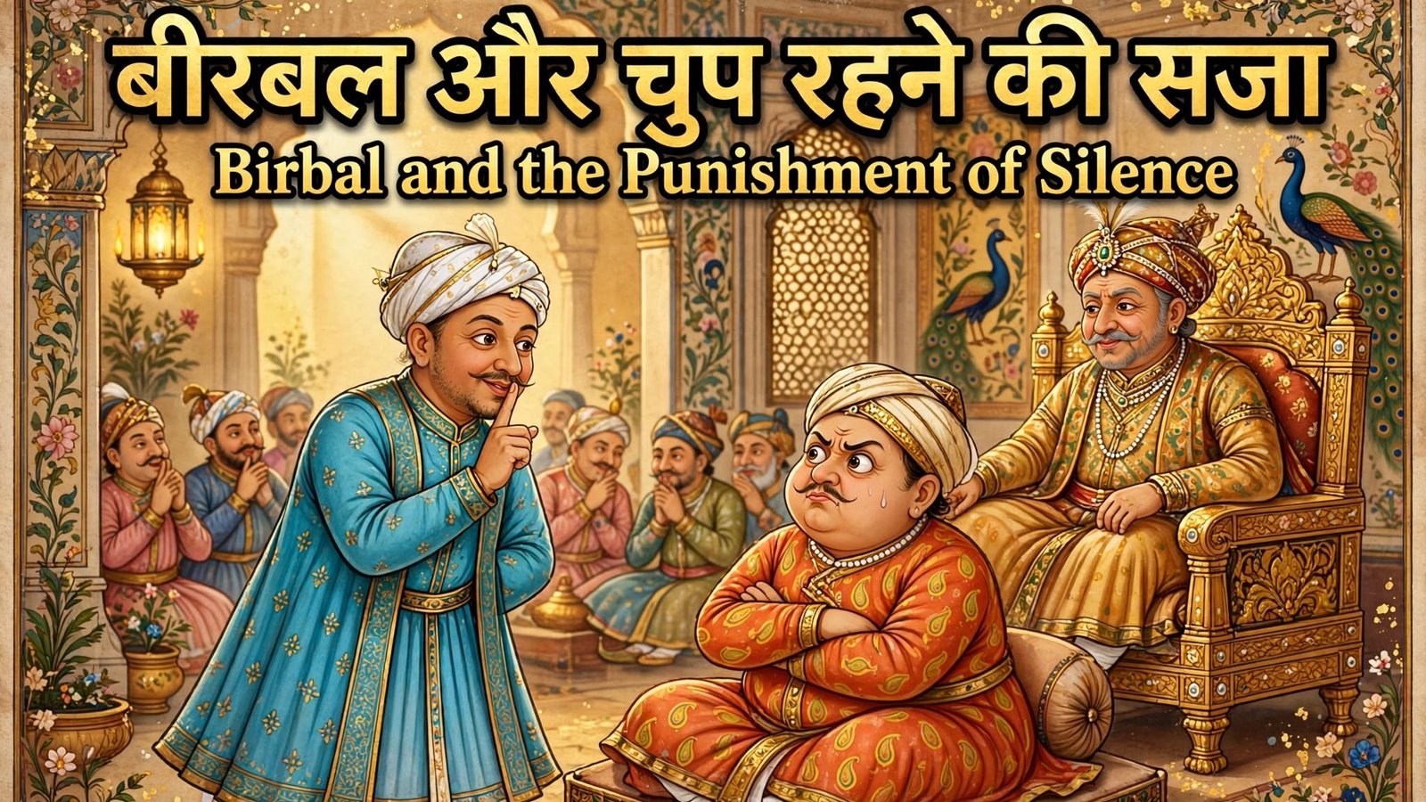 Birbal and the Punishment of Silence Thumbnail 1