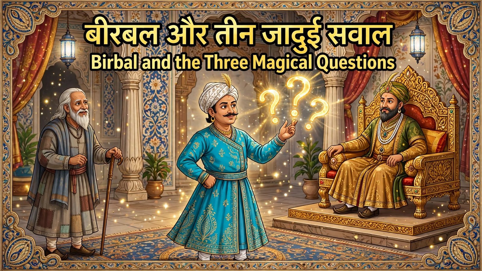 Birbal and the Three Magical Questions Thumbnail 1