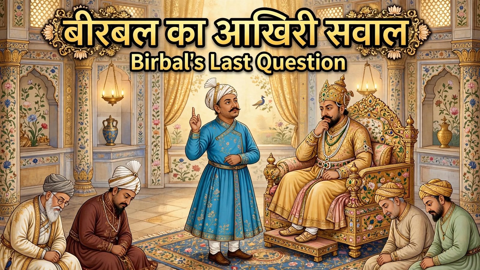बीरबल का आखिरी सवाल 1 Birbals Last Question Thumbnail 1