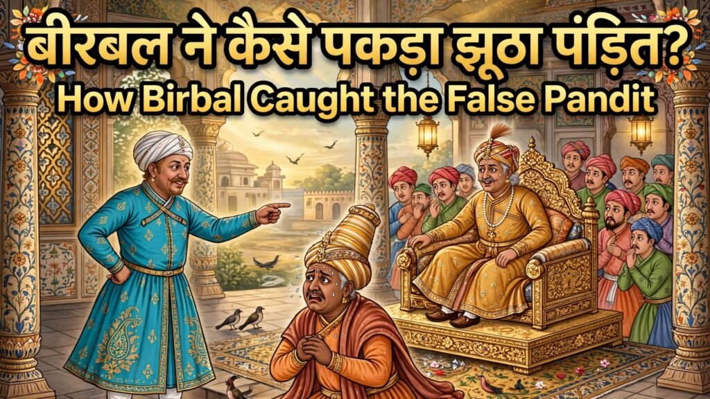 How Birbal Caught the False Pandit