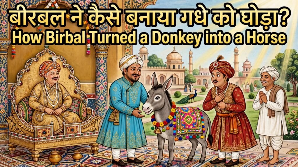 How Birbal Turned a Donkey into a Horse
