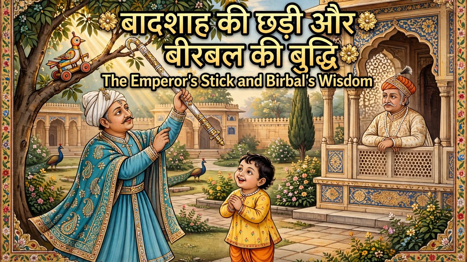 The Emperors Stick and Birbals Wisdom Thumbnail 1