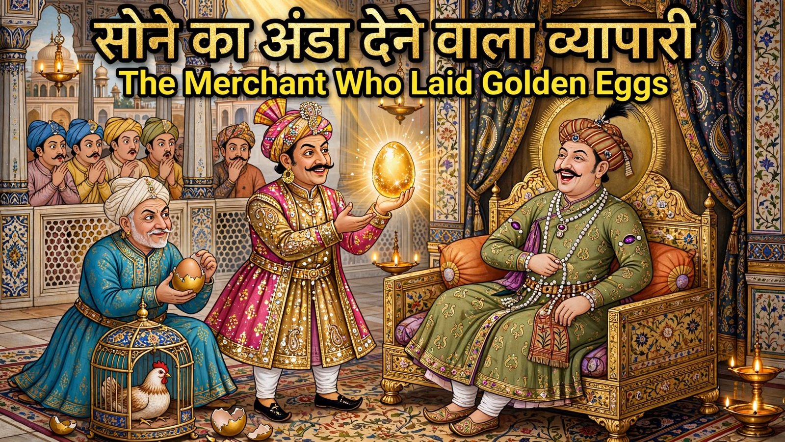 सोने का अंडा देने वाला व्यापारी 1 The Merchant Who Laid Golden Eggs Thumbnail 1