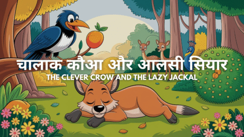 The Clever Crow and the Lazy Jackal